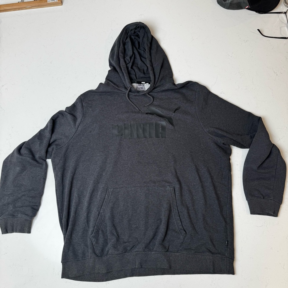 PUMA Men's Charcoal Hoodie